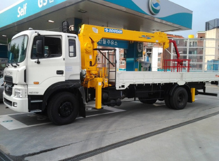 Манипулятор 10 тонн Hyundai HD 120